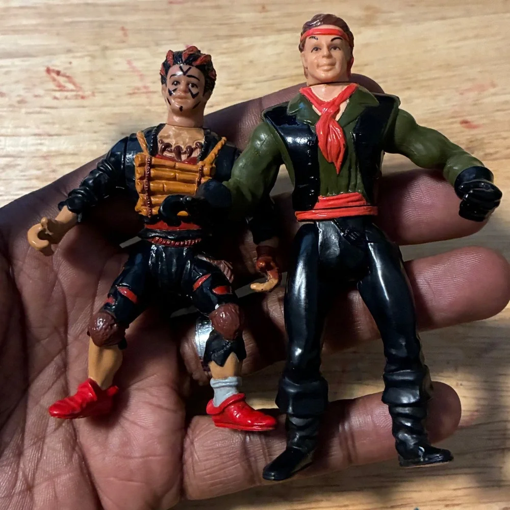 1991 Mattel Hook Peter Pan & Rufio Action Figure Lot Loose Vintage